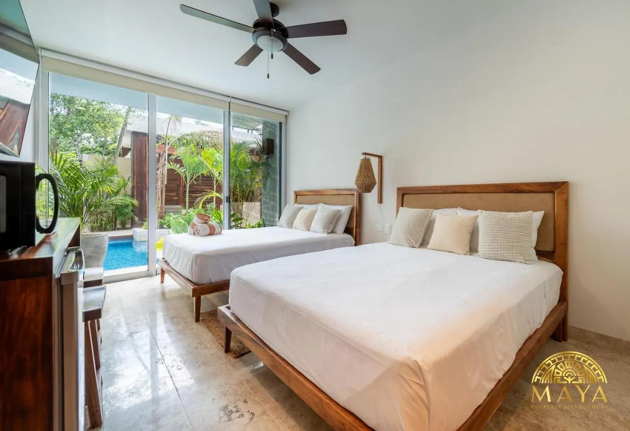 Nhoa 107A Lux 2Br Condo Pool Access In Aldea Zama Tulum Mexico