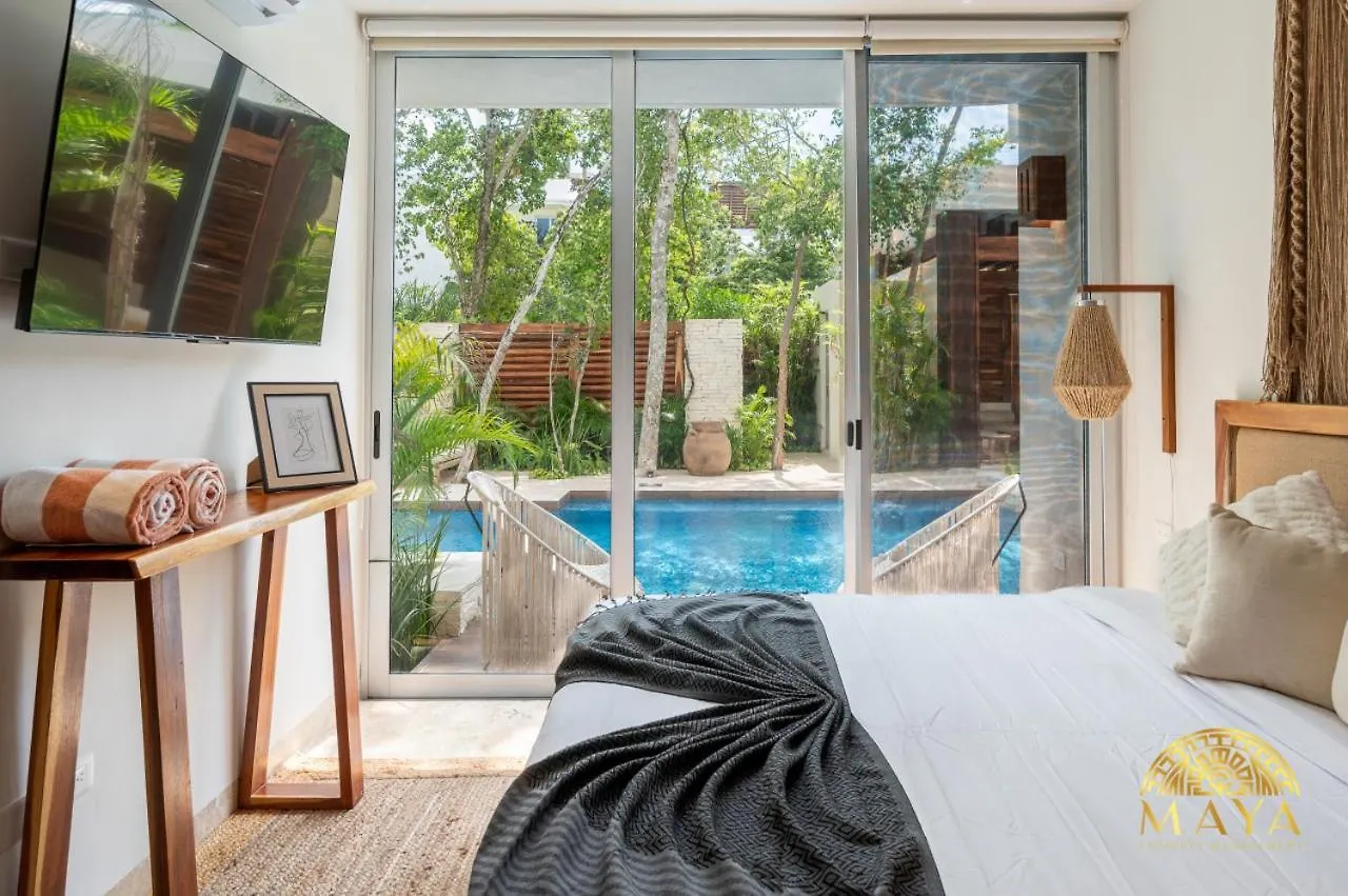 Nhoa 107A Lux 2Br Condo Pool Access In Aldea Zama location