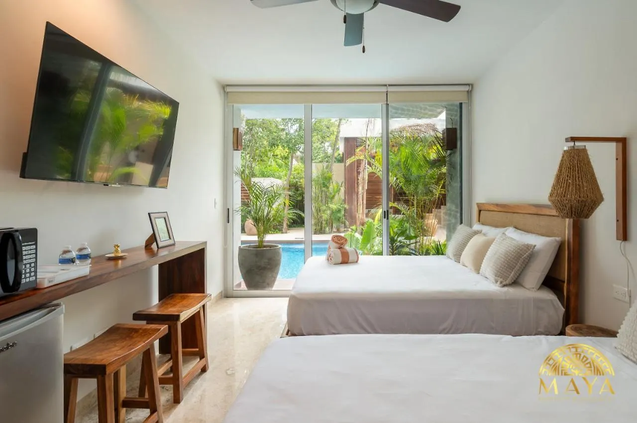 Prázdninový dům Nhoa 107A Lux 2Br Condo Pool Access In Aldea Zama Tulum Mexiko