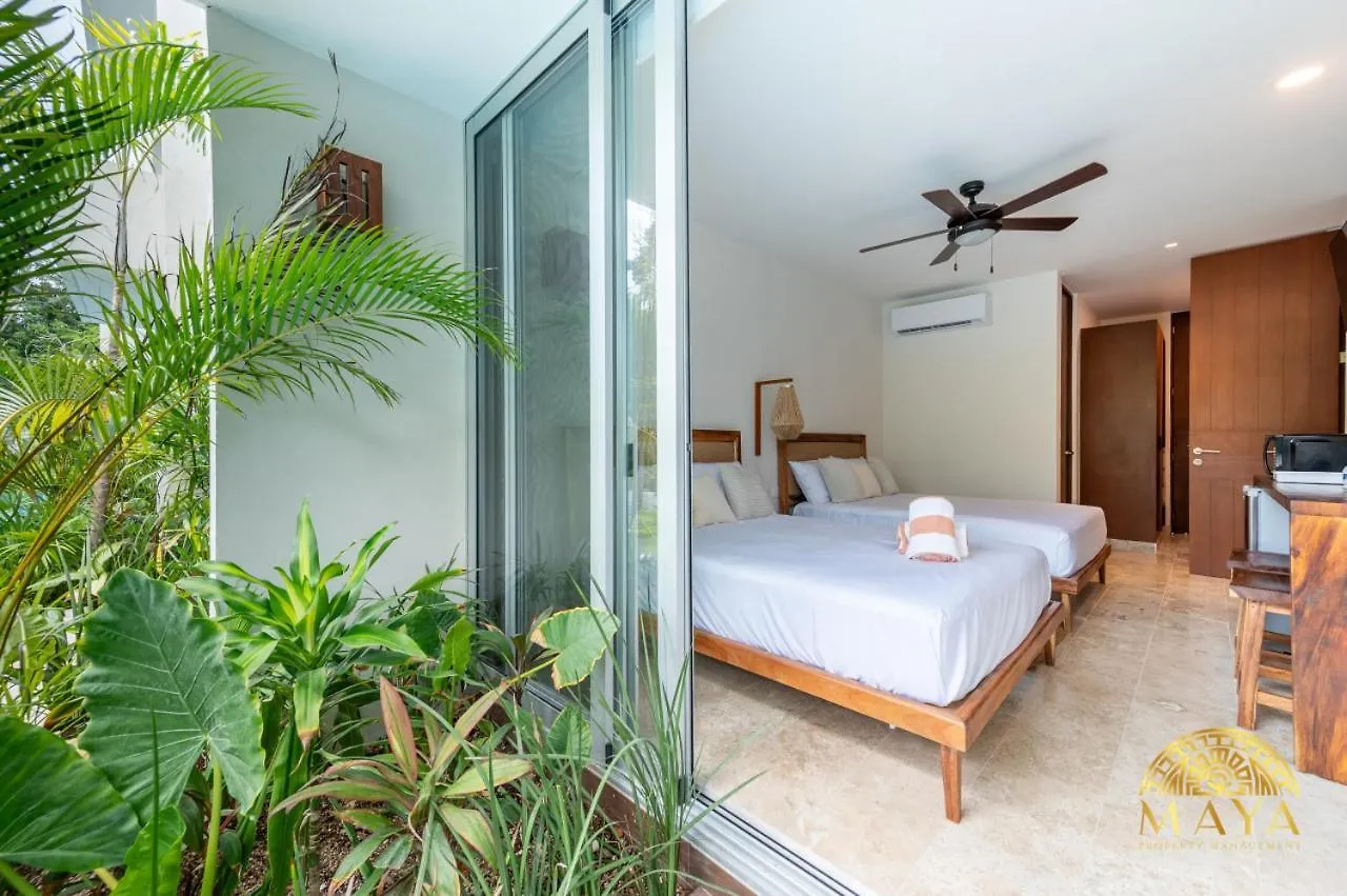 Nhoa 107A Lux 2Br Condo Pool Access In Aldea Zama Tulum Prázdninový dům
