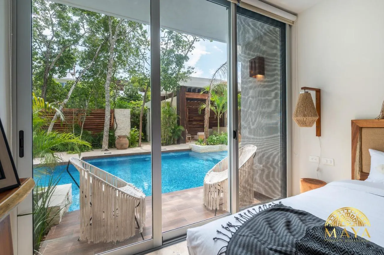 Prázdninový dům Nhoa 107A Lux 2Br Condo Pool Access In Aldea Zama Tulum Mexiko
